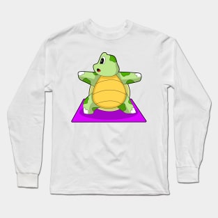 Turtle Yoga Fitness Gymnastics Long Sleeve T-Shirt